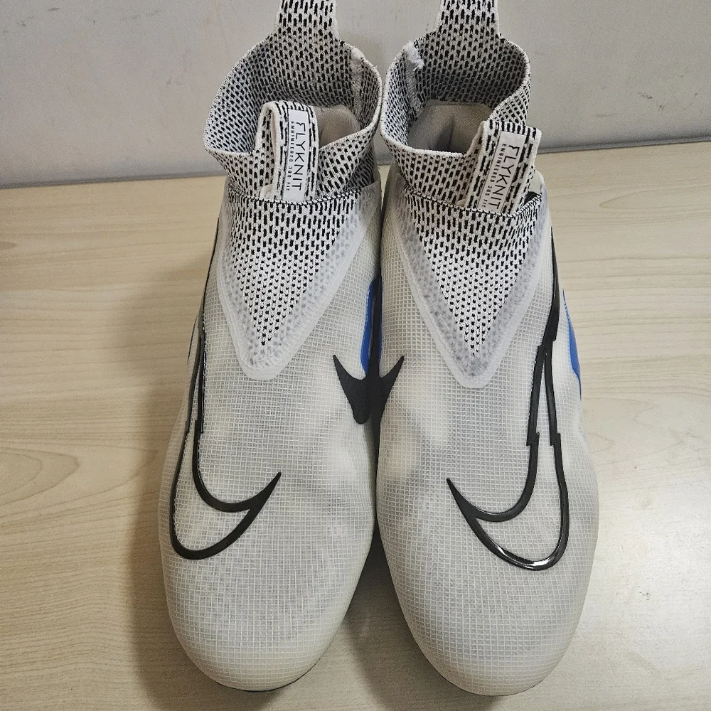 Nike Alpha Menace Elite 3 Football Game Royal White Blue CT6648-101 Men Size 11